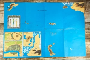 AD&D Advanced Dungeons & Dragons FR5 The Savage Frontier - MAP ONLY - Picture 1 of 1