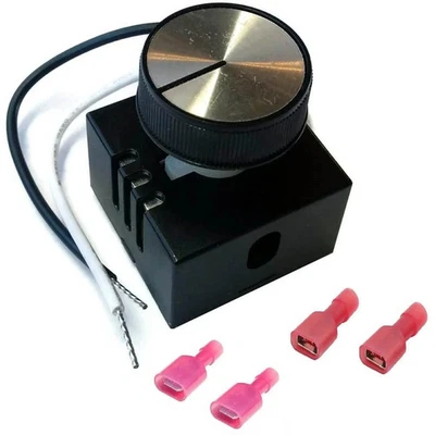 Controlador de ventilador Enviro reóstato con perilla (115V): EF-045-AMP Foto 1 de 4