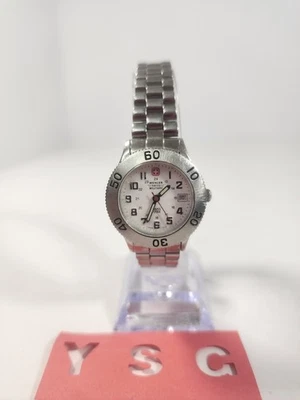 Womens Wenger Swiss Military Watch 72969L Silver Tone - image 1 of 4