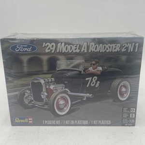 REVELL 1:25 SCALE " 1929 MODEL A ROADSTER " 2'N1 NO. 85-4463 NEW SEALED - Picture 1 of 5