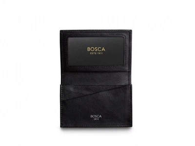 Bosca Model 449-100 Nappa Vitello Full Gusset 2 PKT Card Case - Image 1 of 3