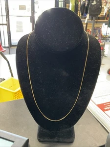 2.3g 24” 14k Yellow Gold Rope Necklace 230589 - Picture 1 of 6