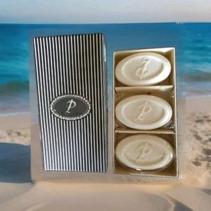 NUEVO Juego de tres jabones de baño de madera de vainilla Mud Pie en caja  - Imagen 1 de 4