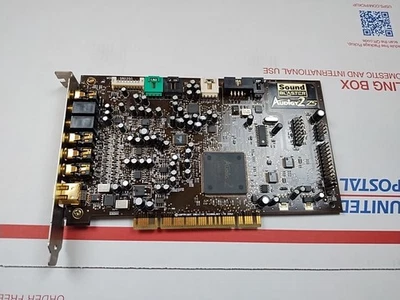  Creative Sound Blaster Audigy 2 ZS SB0350 PCI Sound Card 7.1 EAX 4.0 Computer  - Image 1 of 4