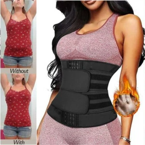 Faja sudor Entrenadora de cintura de Waist Trainer entrenamiento Body Shaper US - Bild 1 von 19