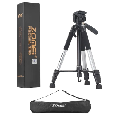 Zomei Q111 Professional Heavy Duty Aluminium Tripod&Pan Head For DSLR Sliver - Image 1 of 4