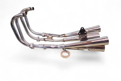 SANKEI Left Right Side Exhaust Mufflers 1981 Honda CB650C Custom *2453 #3  - Imagem 1 de 4