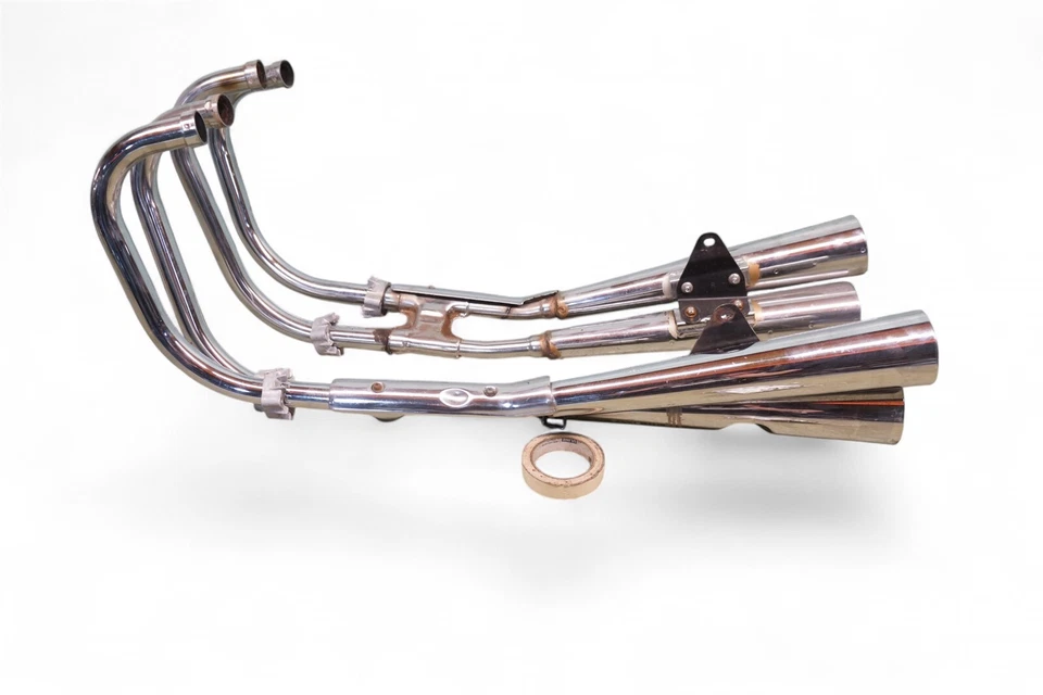 Silenciadores de escape SANKEI lado izquierdo derecho 1981 Honda CB650C personalizados *2453 #3  Foto 1 de 4