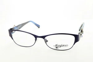 MILLEFIORI FARFALLA in Blueberry 51-16-135 Eyeglass Frames Flex Hinges A73 - Picture 1 of 12