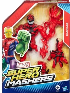 CARNAGE ( 6" ) HARD TO FIND ( 2015 ) MARVEL SUPER HERO MASHERS ACTION FIGURE - Afbeelding 1 van 1