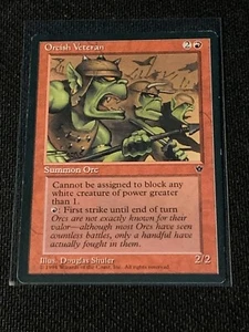 Magic the Gathering Fallen Empires Orcish Veteran (Shuler) - Bild 1 von 2
