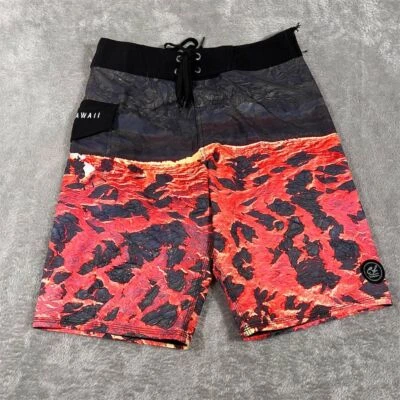 Pantalones Cortos Hurley Clark Little Lava para Hombre Talla 28 Multicolor Geométrico Nuevos con Etiquetas Foto 1 de 4