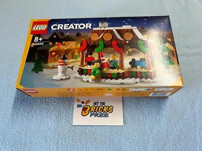 Lego Xmas GWP 40602 Winter Market Stall New/Sealed/Retired/MinorWear/USE CODE - image 1 of 4