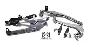 90 HONDA GOLDWING 1500 MARKLAND SHIFTER BRAKE PEDAL PEG CHROME SET PAIR ASSY - Bild 1 von 12