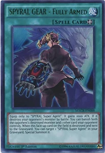 Yu-Gi-Oh! - SPYRAL GEAR - Fully Armed - MACR-EN088 - Ultra Rare -1st Ed - NEW - Picture 1 of 1