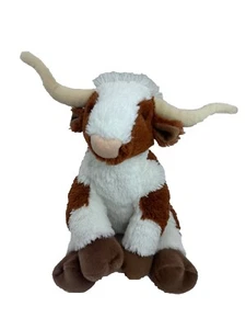 Build a Bear Texas Longhorn Cow Plush Beary Exclusive Edition BAB Stuffed Toy - Picture 1 of 21