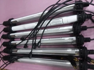 Fluorescent portable 50 Watt Rough Service light by Jameson . 6 Pack (NEW) - Picture 1 of 5