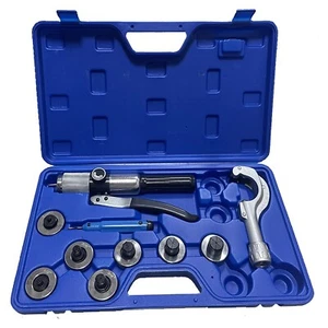 Hydraulic Tube Expander Tool 7 Lever HVAC Swaging Kit 3/8 to 1-1/8inch Copper... - Picture 1 of 7