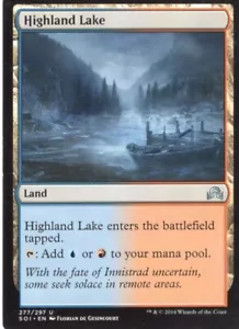 HIGHLAND LAKE 277/297 SHADOWS OVER INNISTRAD MTG MAGIC LP - Imagen 1 de 1