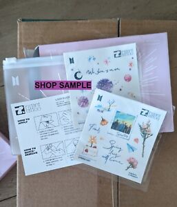 [Weverse]Official BTSxInstant Tattoo stickers Forever Set-Spring day Mikrokosmos