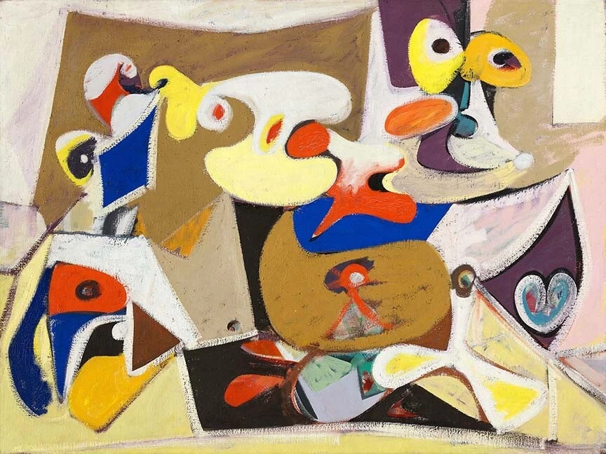 Arshile Gorky: After Xhorkum: 1942: impresión artística de calidad de archivo Foto 1 de 1