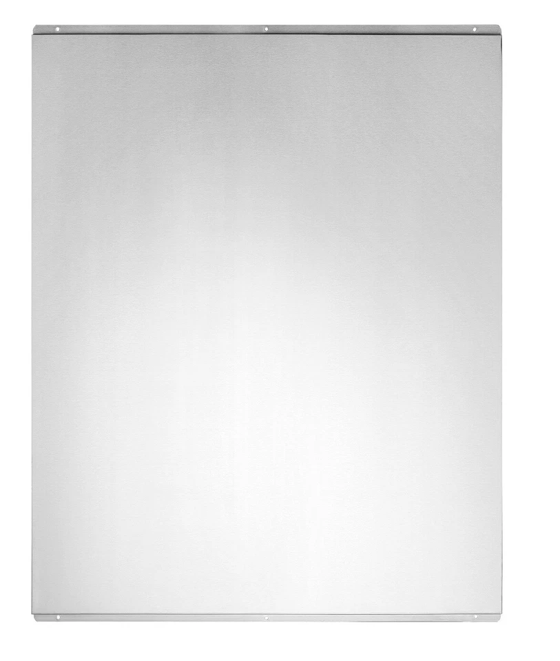 Stainless Steel 60cm Splashback for Kitchen Hob & Cooker Hood 60x75cm Cookology - Image 1 of 1