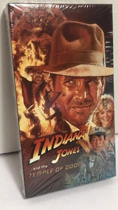 Indiana Jones and the Temple of Doom VHS, Sealed Watermark - Picture 1 of 6