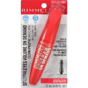 3x Rimmel London ScandalEyes Volume on Demand Mascara #001 Extreme Black. - Picture 1 of 1
