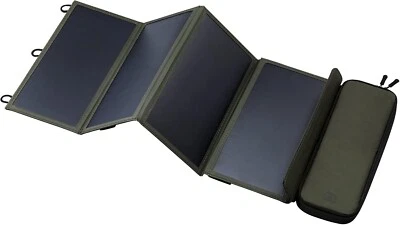 ELECOM NESTOUT MPA-NEST-SO-140V Portable Solar Panel WITH Dual USB-A Ports JP - Image 1 of 4