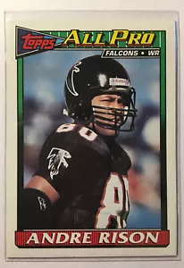 1991 TOPPS ALL PRO ANDRE RISON ATLANTA FALCONS #575 - Foto 1 di 2