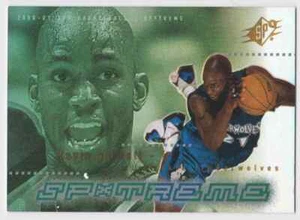 2000-01 UD SPX SPXTREME KEVIN GARNETT MINNESOTA TIMBERWOLVES #X1 INSERT - Picture 1 of 2