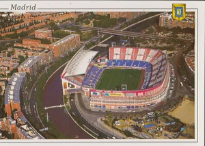 FOOTBALL  CP  STADE   VICENTE CALDERON MADRID ESPAGNE  - Picture 1 of 1