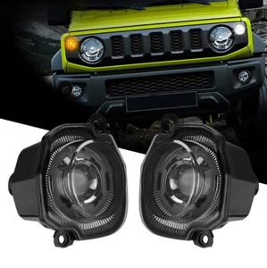 2x LED Fog White Light w Amber Turn Signal for Suzuki Jimny JB64 JB74 2018-2020 - Imagen 1 de 9