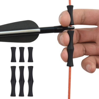 FOR-HUNTER 3 Stück Bogenschießen Bogensehne Fingerschoner für Recurve-Bogen Jagd Schießen