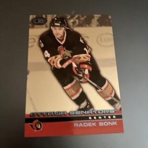 2002-03 Pacific Heads Up Blue Parallel #85 Radek Bonk (218/240)