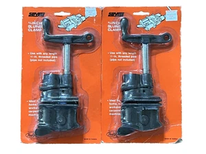 Lot of 2 Vintage Gluing Clamp 3/4" Pipe by Servess True Value - Picture 1 of 2