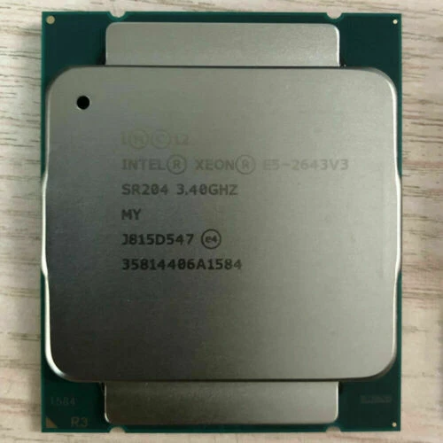 Intel Xeon E5-2643 V3 6-Core 3.4GHz 20MB SR204 Socket 2011-3 CPU Processor - Image 1 of 1