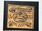 BRAUNSCHWEIG stamp BRUNSWICK 1856 Coat of Arms / used / MA829