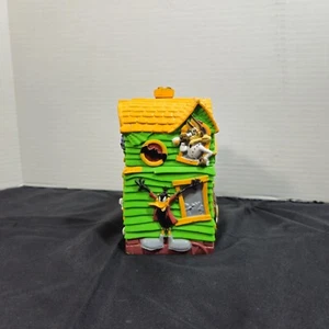 Looney Tunes Warner Bros Vintage Russell Stover 6" Halloween Haunted House Bank - Picture 1 of 21