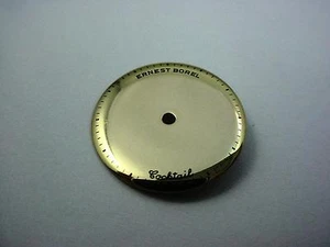 Gold 20 mm Kaleidoskop Herren Vintage Ernest Borel Uhrenzifferblatt für Cocktailuhr - Bild 1 von 1