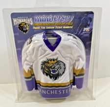 Manchester Monarchs AHL Mini Hockey Jersey Commemorative Display Piece 2001
