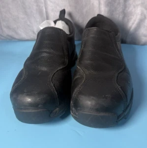 Herren~Nautilus~Sicherheit Slipper~Stahlkappe Arbeitsschuhe~#N1630W~Größe 15 Weite~schwarz - Bild 1 von 6