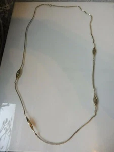 Bella Vecchia Collana, Argento 925 Placcato, 91cm - Picture 1 of 4
