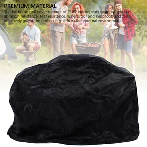 Grill Cover Professional 210D Oxford Cloth Rain Proof Waterproof UV Resistance - Picture 1 of 12
