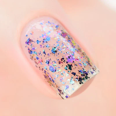 ILNP Mayfield - Purple, Pink, Green, Gold, Blue Ultra Chrome Flakie Nail Polish - Image 1 of 4