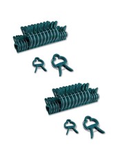 40pc Gentle Plant & Flower Clips for Supporting Stems 2 pack