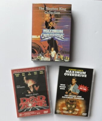 The Stephen King Collection DVD Set Maximum Overdrive | The Dead Zone Region 4 - image 1 of 4
