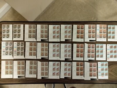 RSA-南非 1977 年批量 MNH 第 3 个最终 9c-25c 不同控制块 — 第 1/4 张图片