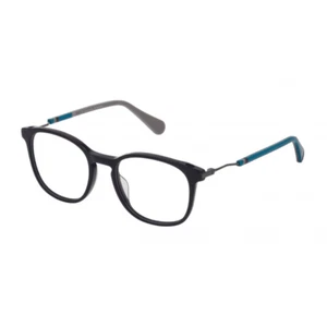 CAROLINA HERRERA VHE824 09GU 52-19-145 NAVY EYEGLASSES FRAME UNISEX - Picture 1 of 9