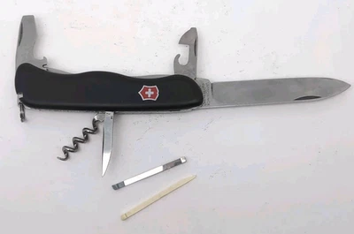 Navaja Victorinox DE-GM 9305297 Swiss Army Negra Multiherramienta Bonita Completa Foto 1 de 4